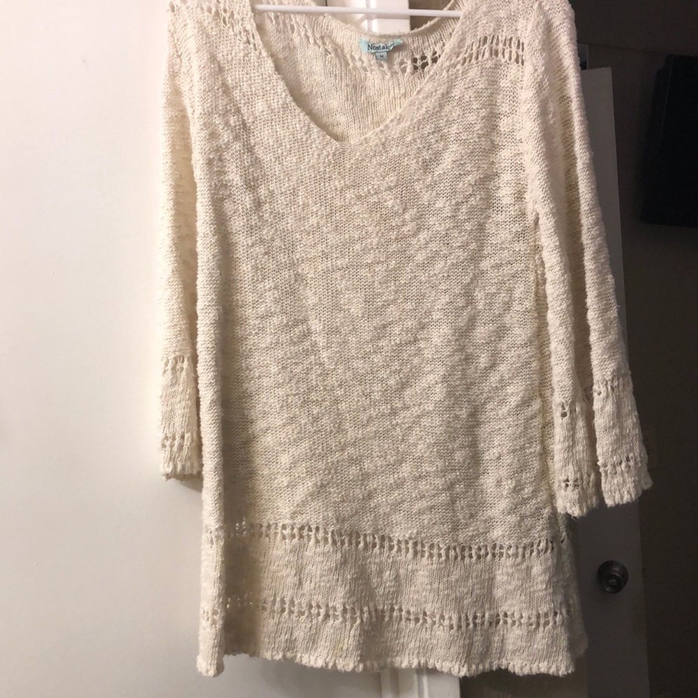 Crochet tunic